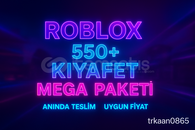 ???? Roblox 550+ Kıyafet Paketi | Direk Teslim | 