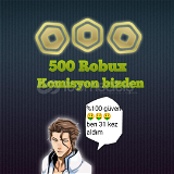 |Roblox| (715) 500 robux komisyon bizden