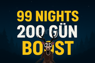 Roblox 99 Nights - 200 Gün Garanti Boost???? Roblox 99 Nights - 200 Gün Garanti Boost????