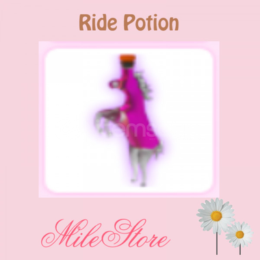 roblox adopt me free ride potion