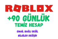 ☘️Roblox ☘️ 90 GÜNLÜK TEMİZ HESAP ☘️☘️
