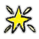 ROBLOX BEE SWARM SHINING STAR STICKER