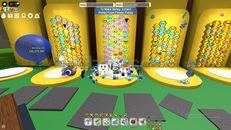 Roblox Bee Swarm Simulator - 50 Bee Blue Hive