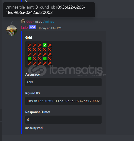 How to make a bloxflip mines Predictor discord bot