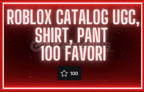 Roblox Catalog Eşyanıza 100 Favori