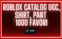 Roblox Catalog Eşyanıza 1000 Favori Roblox Catalog Eşyanıza 1000 Favori