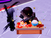 Roblox Death Ball Feast Table emote Roblox Death Ball Feast Table emote