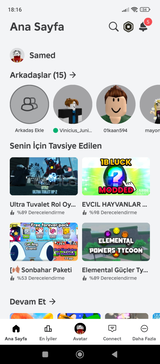 2200 ROBUX DEĞERİNDE HESAP OYNANMALİK