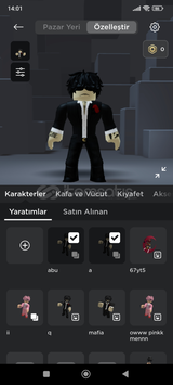 Roblox emek hesabı!!