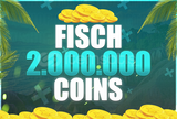 Roblox Fisch 2M/2.000.000 Coin/C$