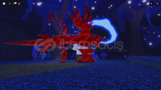 Roblox Fısch Crimson Colossal Blue Dragon