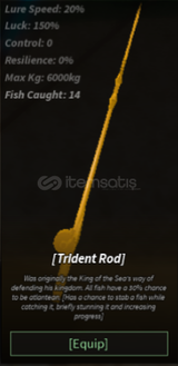 Roblox Fisch Trident (Olta) Paketi