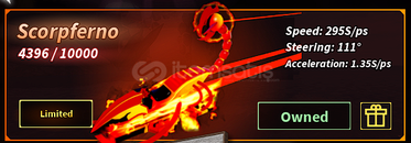 Roblox FİSCH ucuza scorpferno boat