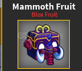 Roblox fruit: MAMMOTH