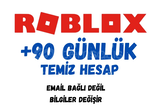 ❤️ Roblox ❤️ 90+ GÜNLÜK TEMİZ HESAP