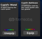 Roblox GPO Cupid's Battleaxe & Wand