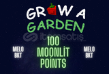 Roblox Grow A Garden 100 Moonlit Points