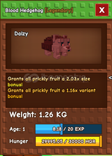 roblox grow a garden blood hedgehog 6 tane