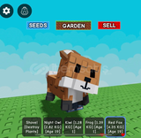 Roblox Grow A Garden Red Fox En Ucuz