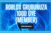 Roblox Grubunuza 1000 Üye (Member) Roblox Grubunuza 1000 Üye (Member)