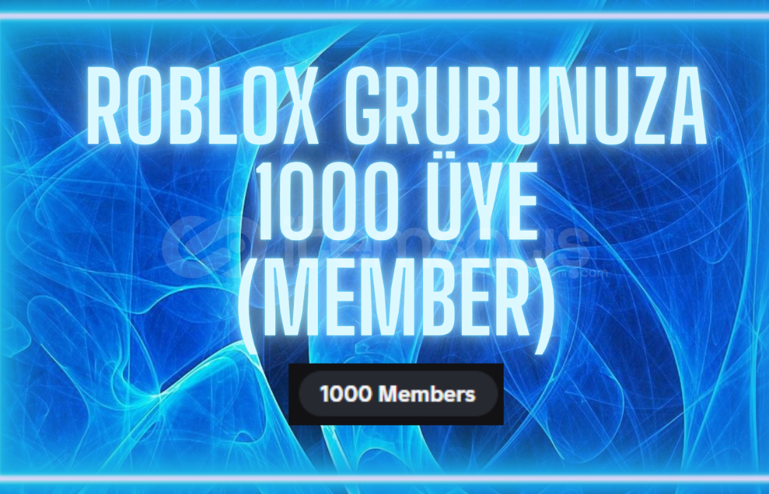 Roblox Grubunuza 1000 Üye (Member) Roblox Grubunuza 1000 Üye (Member)
