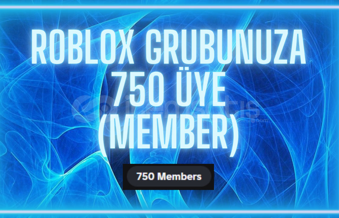 Roblox Grubunuza 750 Üye (Member) Roblox Grubunuza 750 Üye (Member)