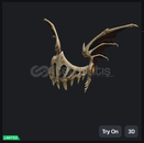 Roblox Limited Helsworn Valkyrie HV