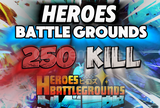 (İNDİRİM) Roblox Heroes Battlegrounds 250 Kill