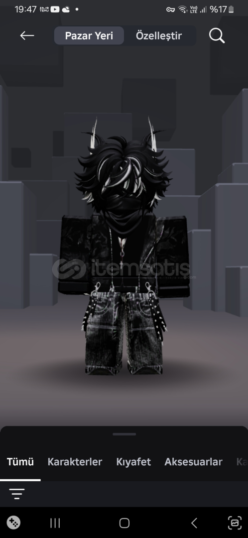 Roblox hesabi en az 5.5k rbx harcandi