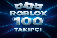 Roblox Hesabınıza 100 Takipçi!!!!!(EN UCUZU)