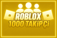 ✨[İNDİRİM!!] Roblox Hesabınıza 1000 Adet Takipçi