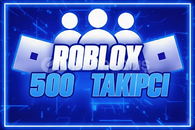 ⚡ | Roblox Hesabınıza 500 Takipçi