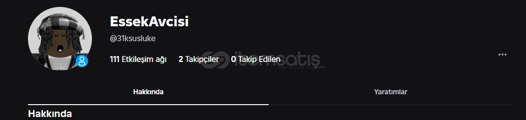 Roblox Hesap