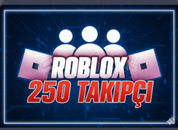 ⭐Roblox Hesapınıza 250 Takipçi⭐