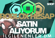 Roblox Hesaplarınızı alıyoruz!!