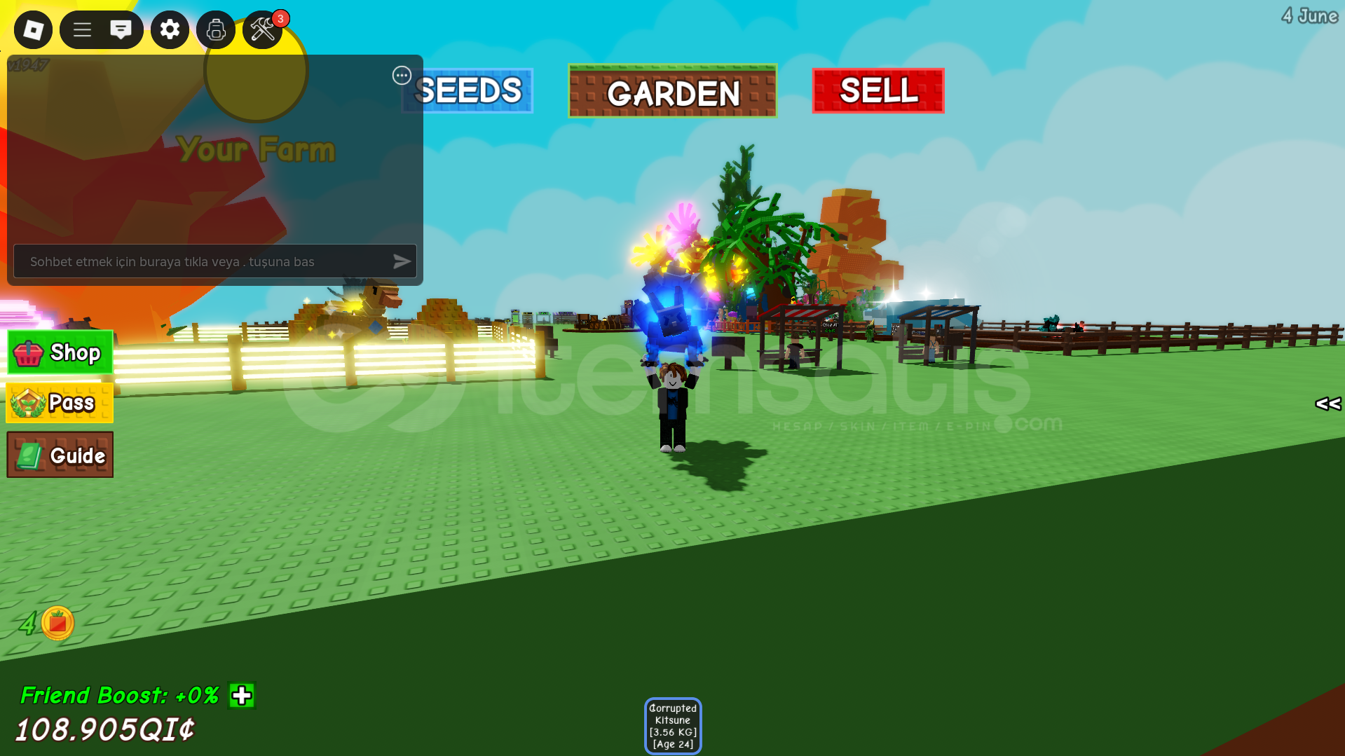 Roblox Hızlı 1 Adet Corrputed Kitsune Roblox Hızlı 1 Adet Corrputed Kitsune