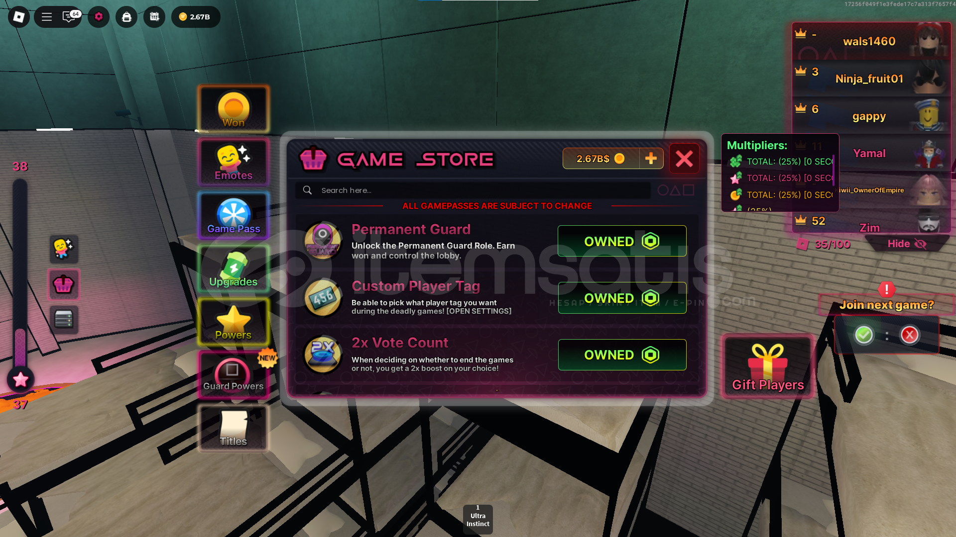 ROBLOX İNK GAME ULTRA İNSTİNCTLİ FULL+FULL HESAP ROBLOX İNK GAME ULTRA İNSTİNCTLİ FULL+FULL HESAP