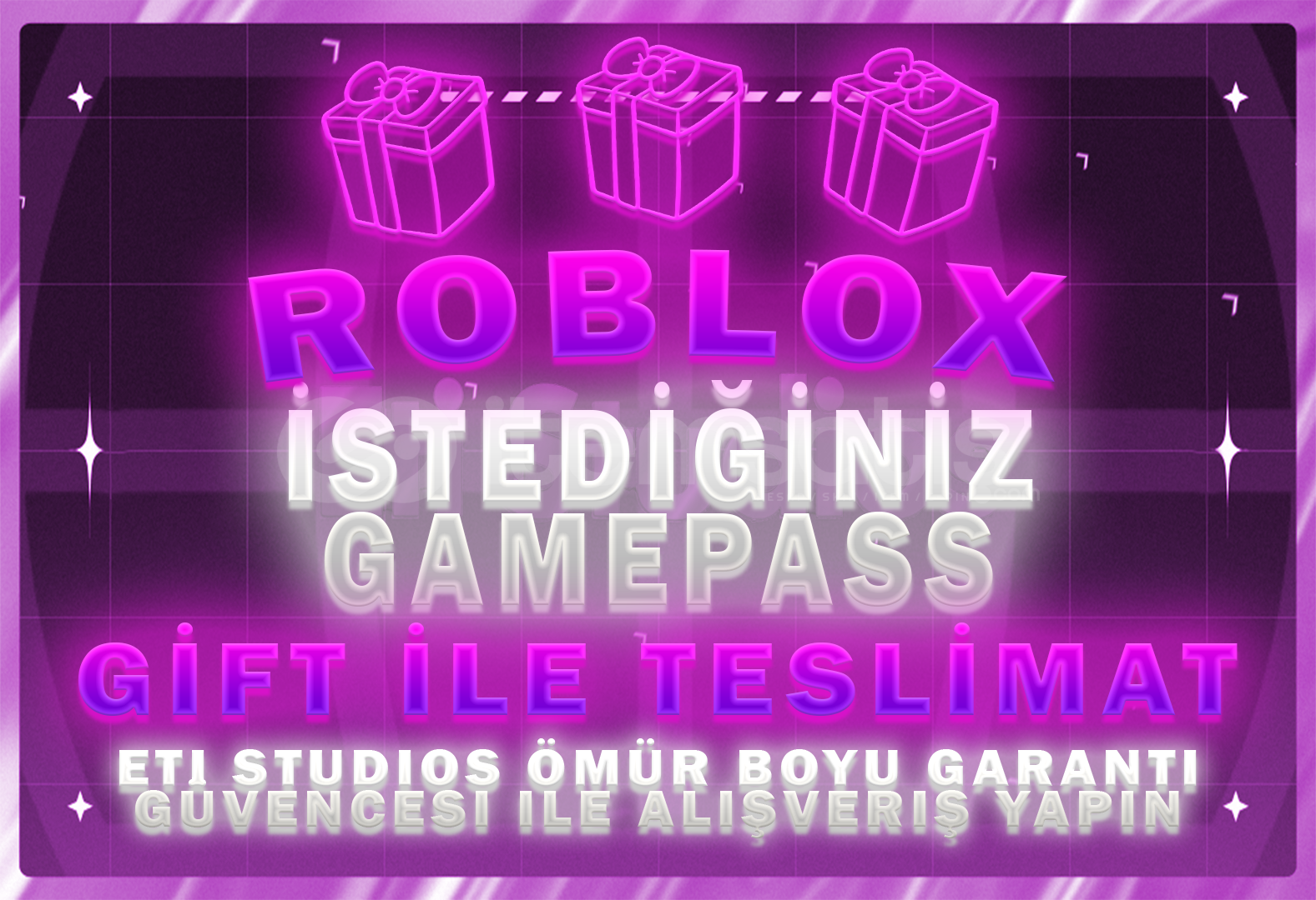 ⭐️ ROBLOX İSTEDİĞİNİZ GAMEPASS GİFT İLE TESLİM ⭐️ ROBLOX İSTEDİĞİNİZ GAMEPASS GİFT İLE TESLİM