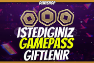 ✨İSTEDİĞİNİZ GAMEPASS GİFTLENİR✨