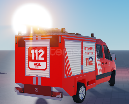 Roblox İtafiye Aracı  Roblox İtafiye Aracı