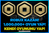 ⭐ROBLOX Kendi Oyununu Yap Robux Kazan⭐