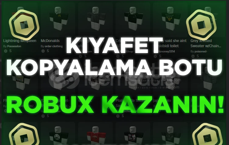 ⭐ Roblox Kıyafet Kopyalama Botu ⭐ Roblox Kıyafet Kopyalama Botu