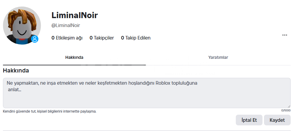 ⭐Roblox LiminalNoir Nadir İsimli Hesap⭐ ⭐Roblox LiminalNoir Nadir İsimli Hesap⭐