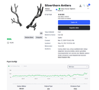 roblox limited silverthorn antlers