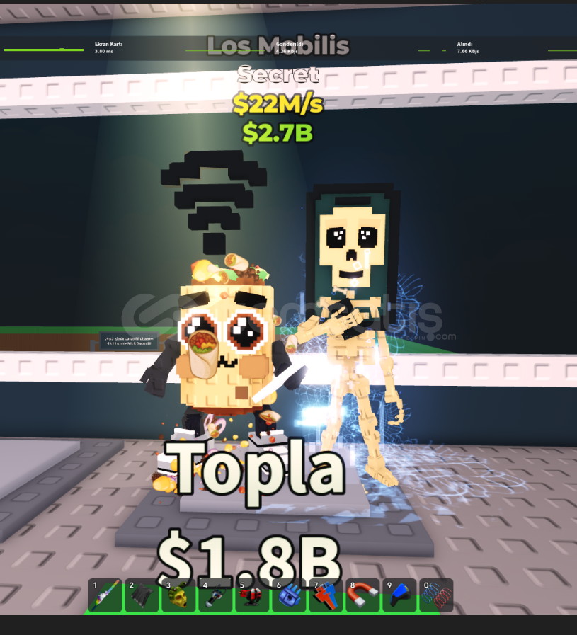 ROBLOX LOS MOBİLİS STEAL A BRAİN ROT 22M/S ROBLOX LOS MOBİLİS STEAL A BRAİN ROT 22M/S
