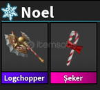 ⚝ ROBLOX MM2 CANDY&LOGCHOPPER ⚝ 