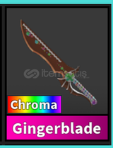 ROBLOX MM2 GİNGERBLADE CHROMA