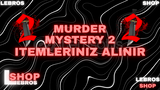 ⭐Roblox Murder Mystery İtemleriniz Alınır.