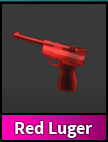 ROBLOX MM2 RED LUGER!