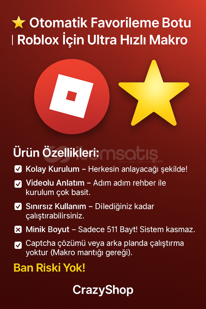 ⭐ROBLOX OYUN/KIYAFET FAVORİLEME BOTU⭐ ⭐ROBLOX OYUN/KIYAFET FAVORİLEME BOTU⭐